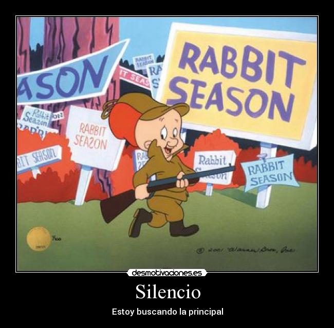 Silencio - Estoy buscando la principal