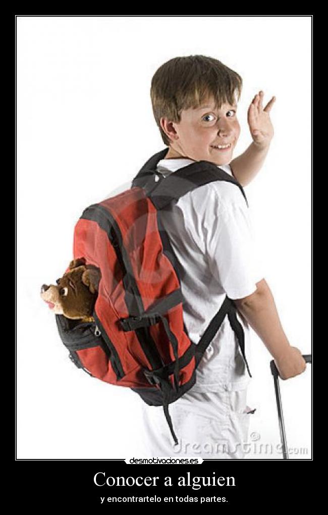 Conocer a alguien - 