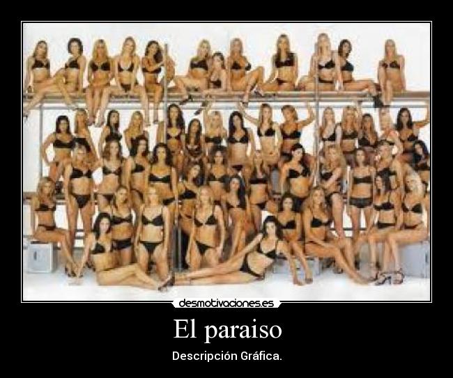 El paraiso - Descripción Gráfica.