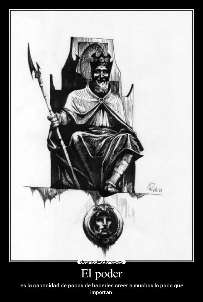 carteles poder desmotivaciones