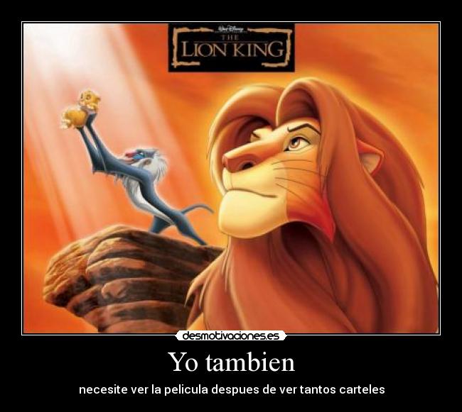 Yo tambien -