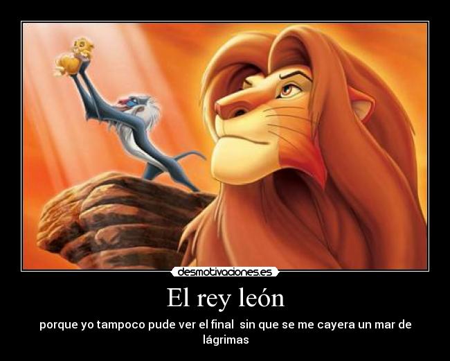 El rey león -
