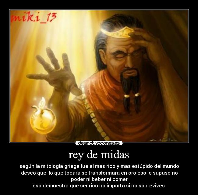 rey de midas -