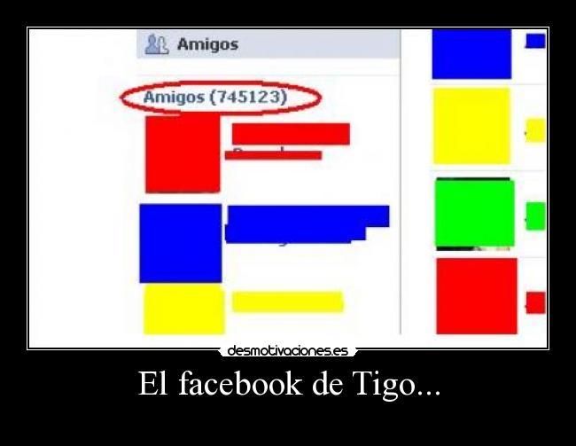 El facebook de Tigo... - 