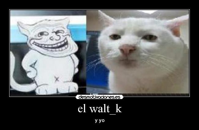 el walt_k - y yo