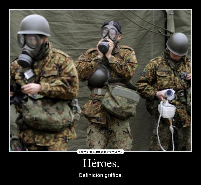 Héroes. - Definición gráfica.