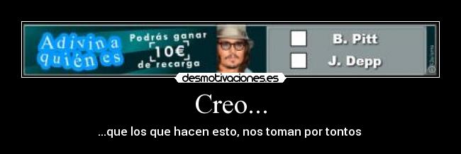Creo... - 