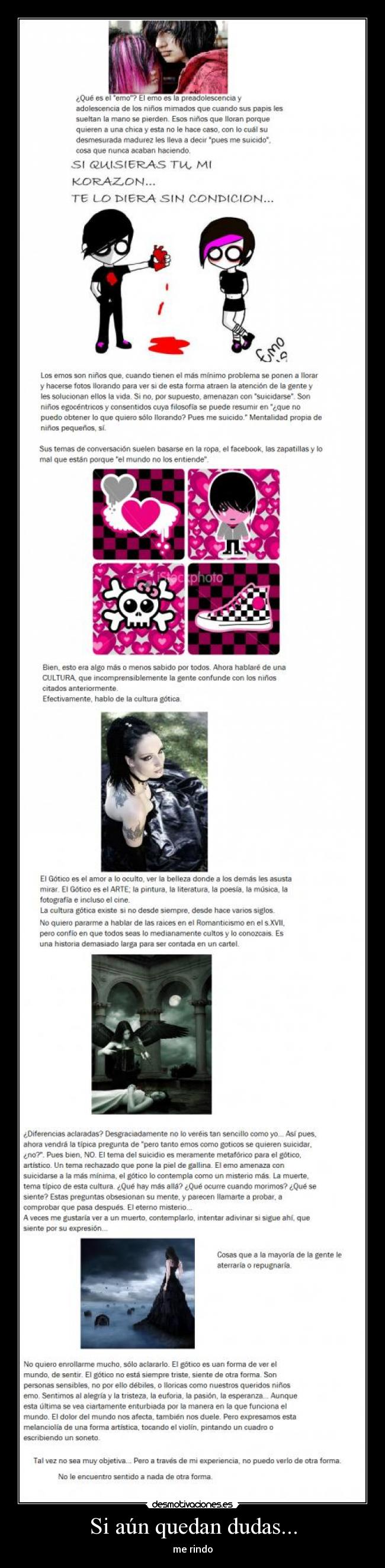 Si aún quedan dudas... - me rindo