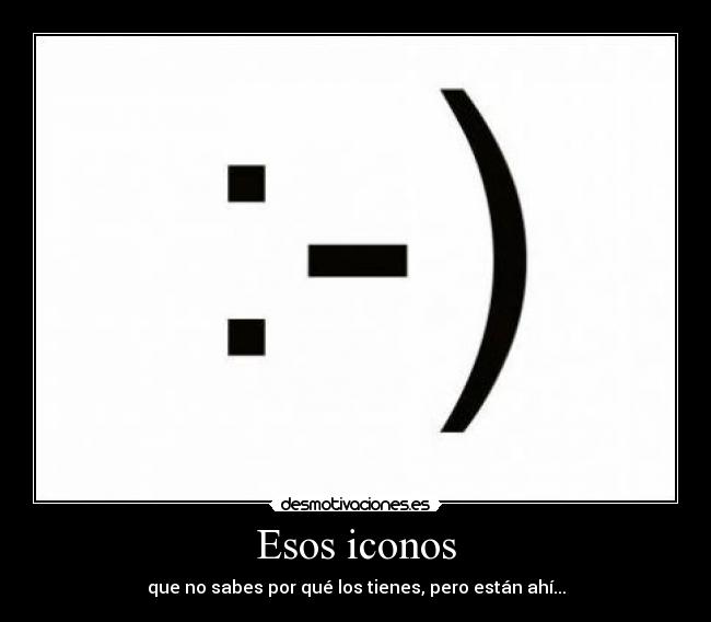 Esos iconos - 