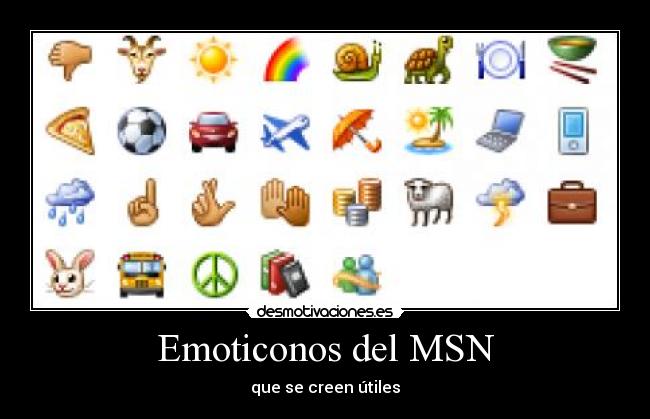 Emoticonos del MSN - 