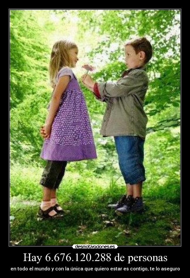 Hay 6.676.120.288 de personas -