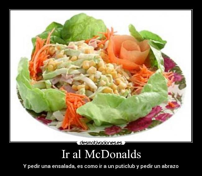 Ir al McDonalds -
