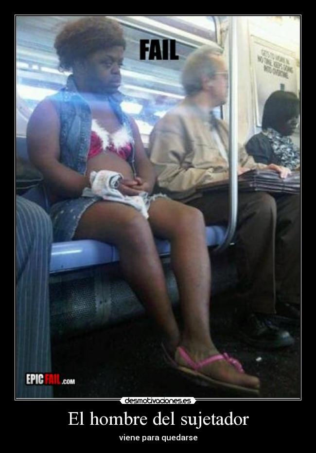 El hombre del sujetador -