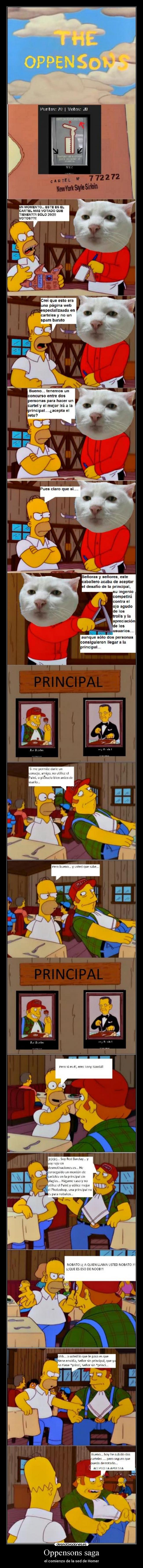 Oppensons saga - el comienzo de la sed de Homer