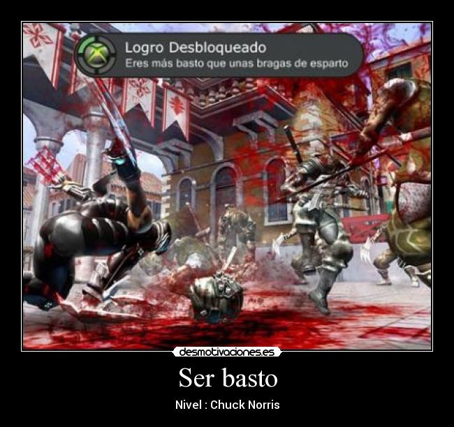 Ser basto - Nivel : Chuck Norris
