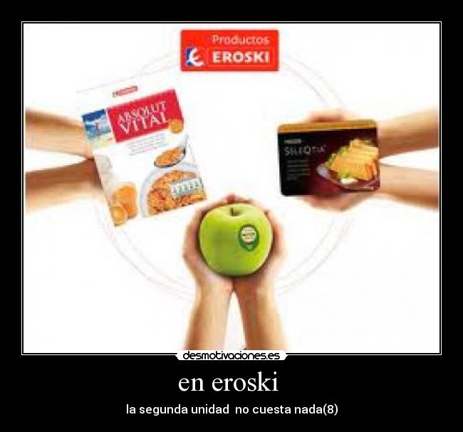 en eroski -