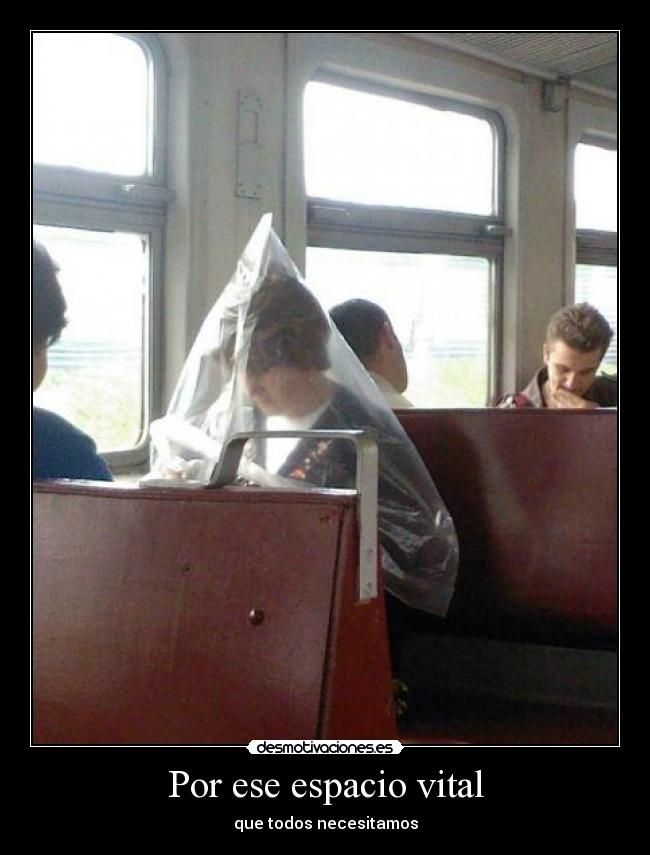 Por ese espacio vital -
