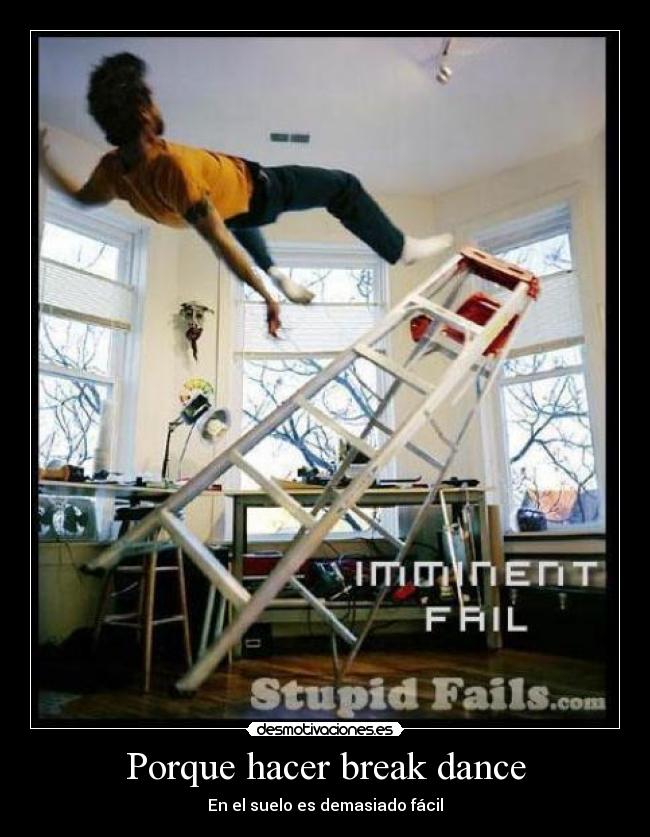 Porque hacer break dance -