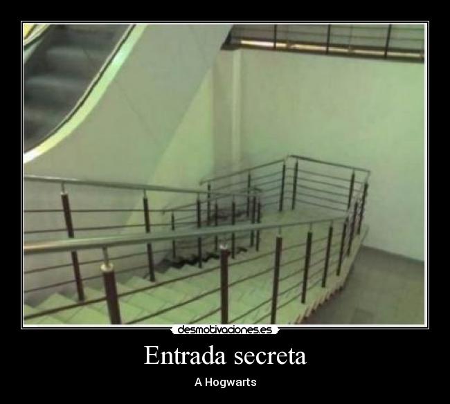 Entrada secreta - A Hogwarts