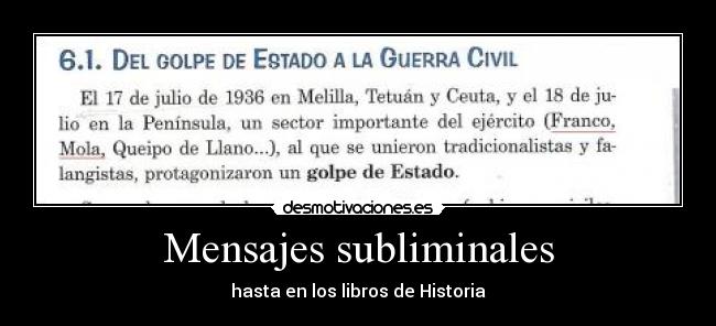 Mensajes subliminales -