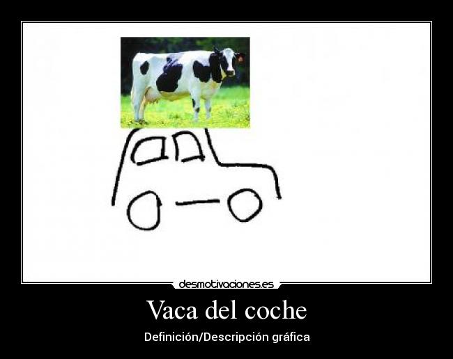 Vaca del coche - 
