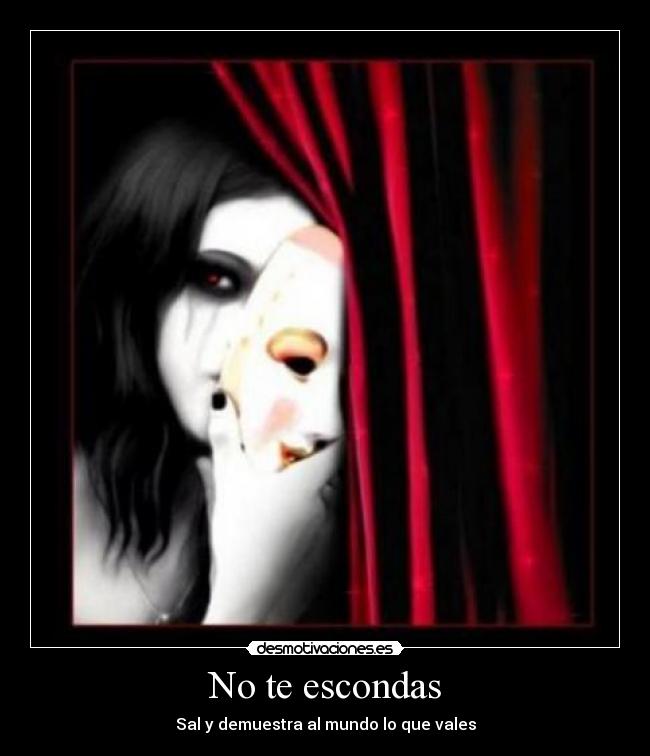 No te escondas -