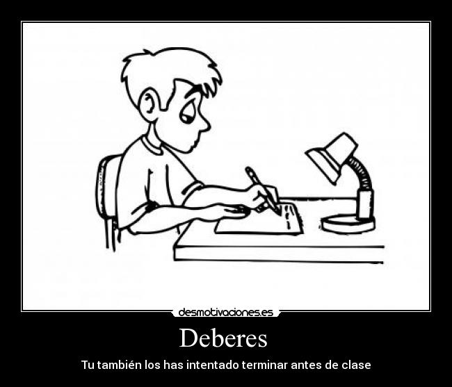 Deberes -