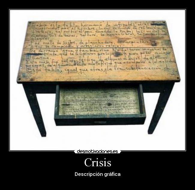 Crisis - Descripción gráfica