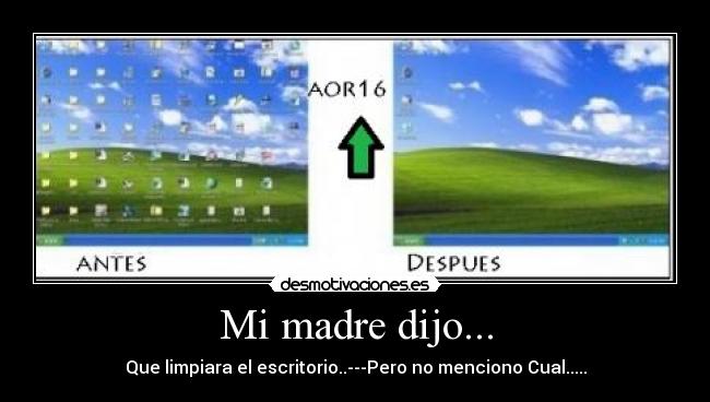 Mi madre dijo... - 