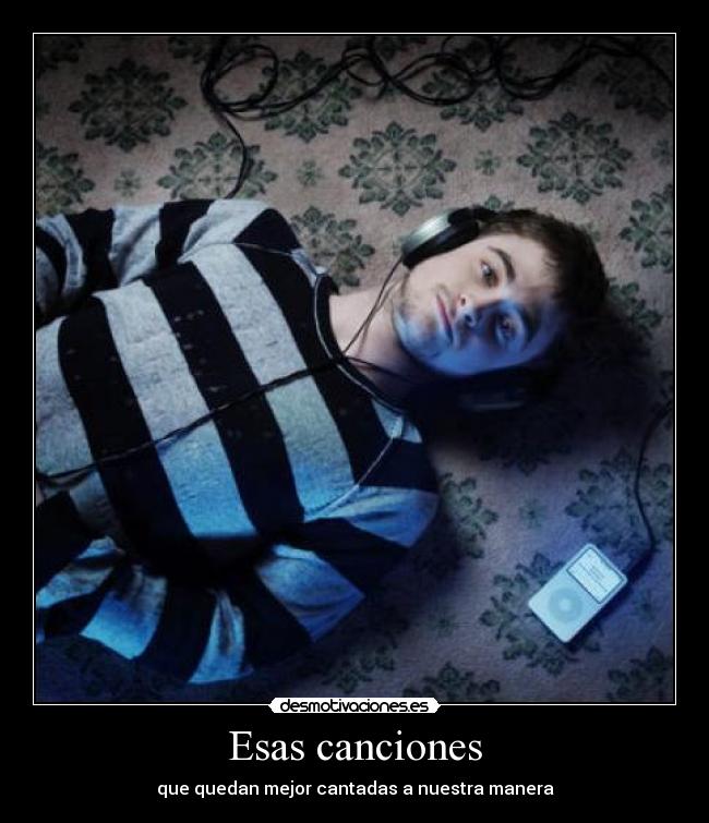 Esas canciones -