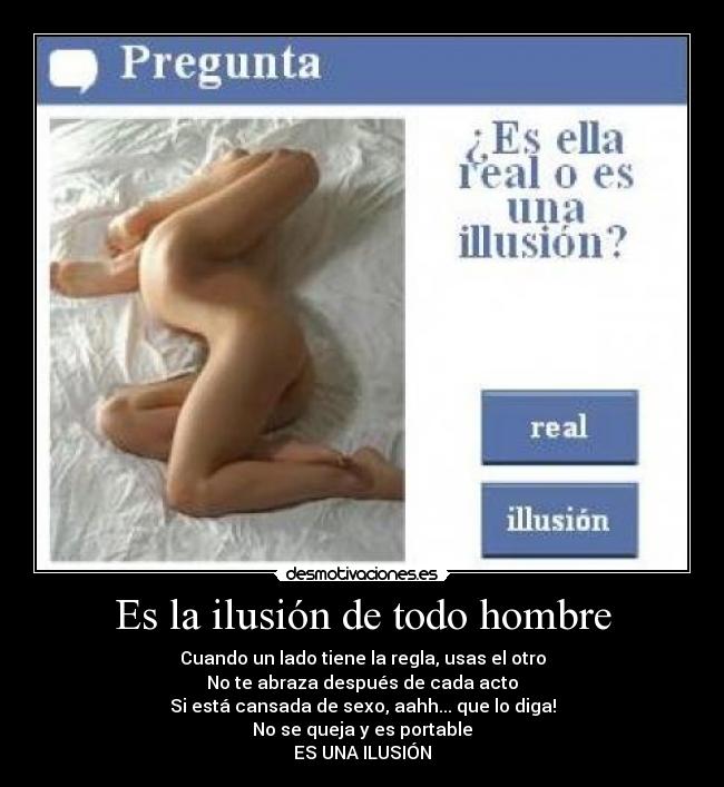 carteles ilusion mujer desmotivaciones