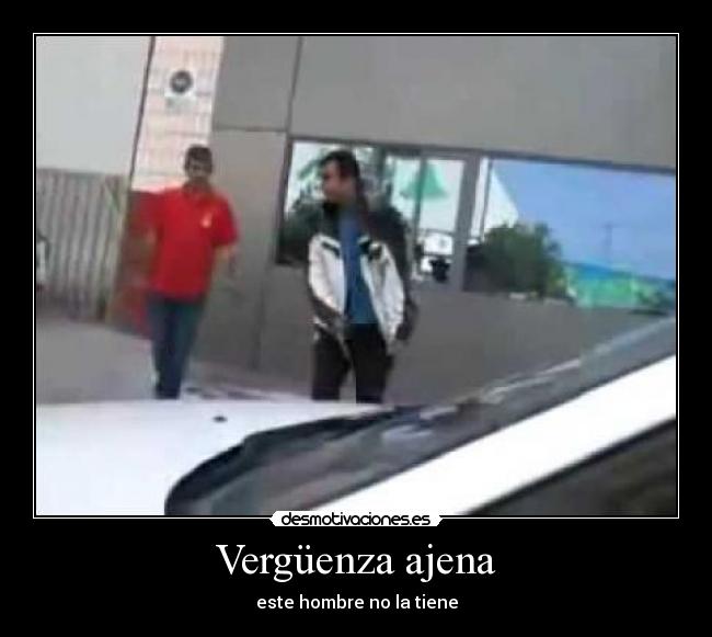 Vergüenza ajena - 