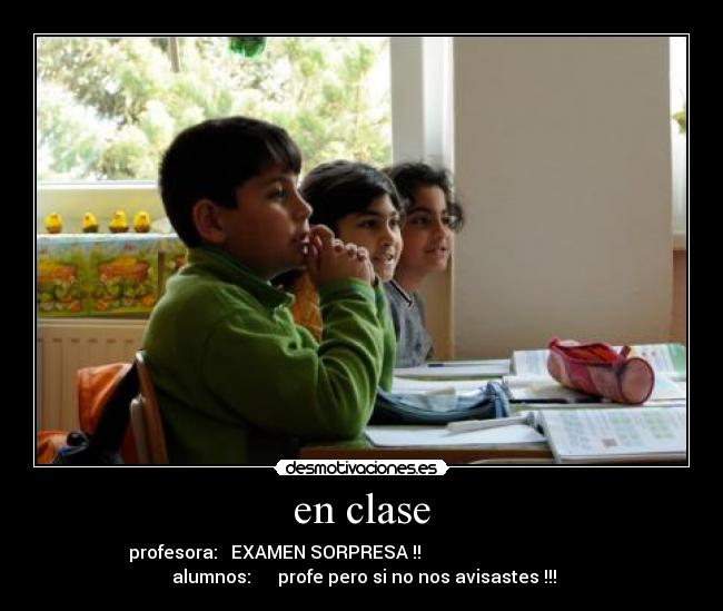 en clase - 