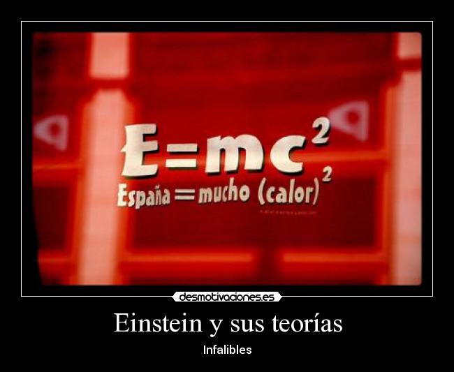 Einstein y sus teorías -