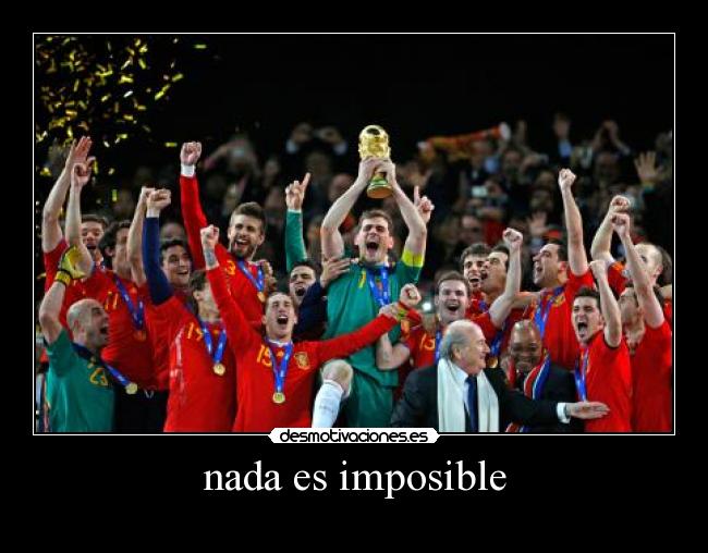 nada es imposible - 