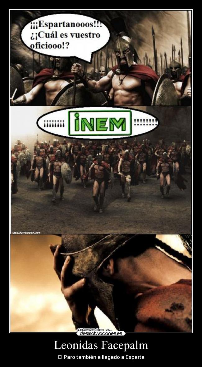 Leonidas Facepalm -
