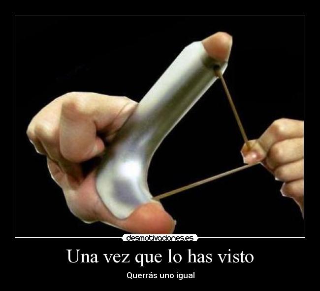 Una vez que lo has visto - Querrás uno igual