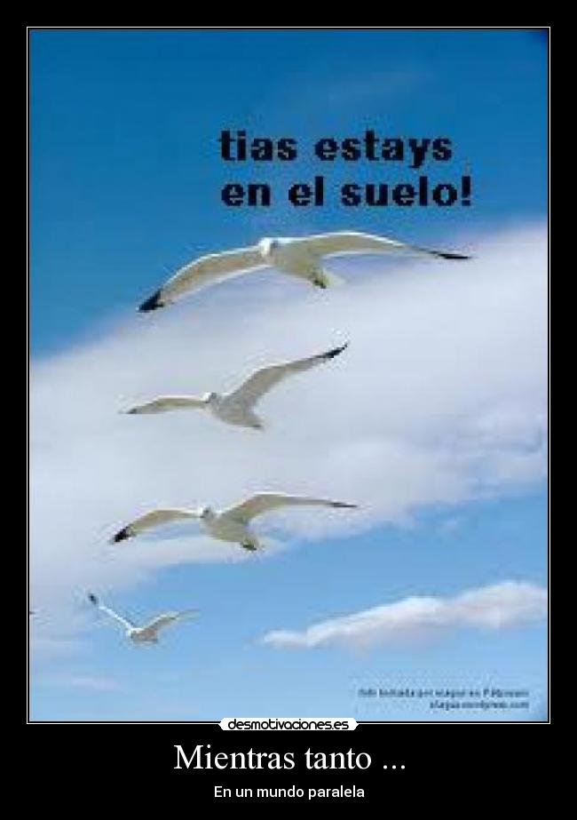 carteles mundo paralelo desmotivaciones