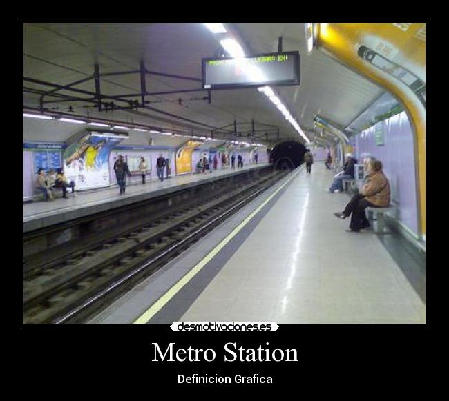 Metro Station - Definicion Grafica