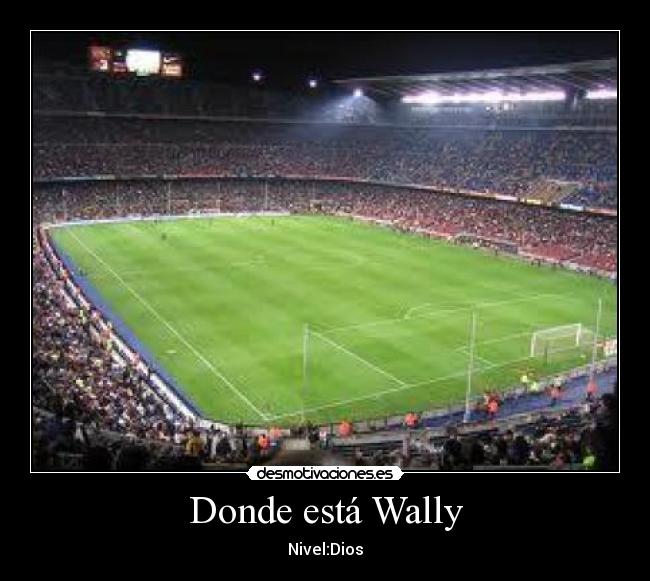 Donde está Wally - Nivel:Dios