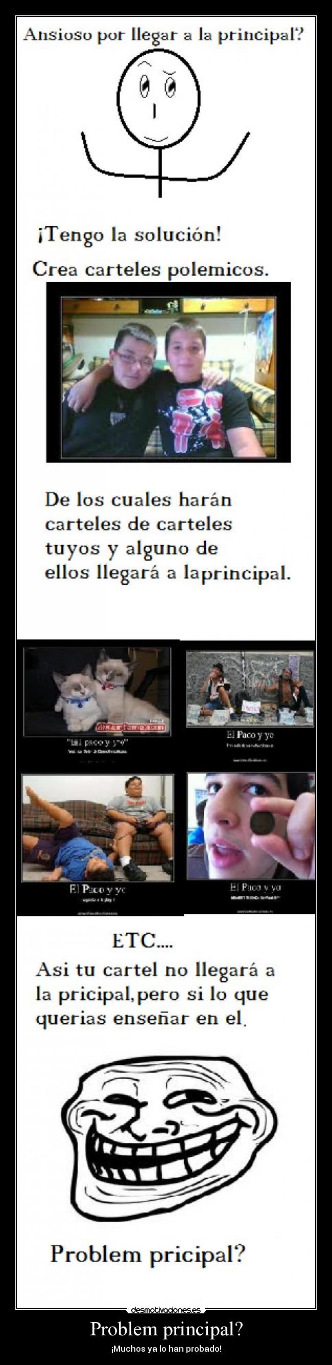 Problem principal? - 