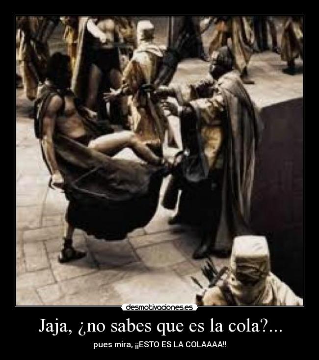 carteles agujero cola desmotivaciones