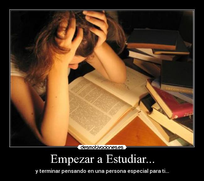Empezar a Estudiar... - 