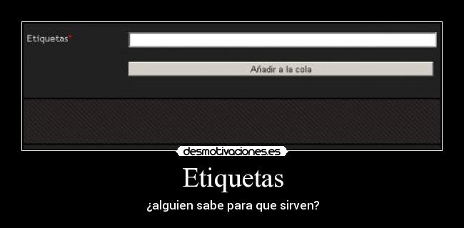 Etiquetas - 