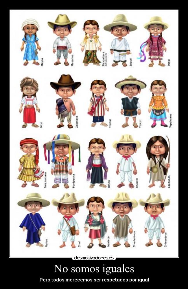No somos iguales - 