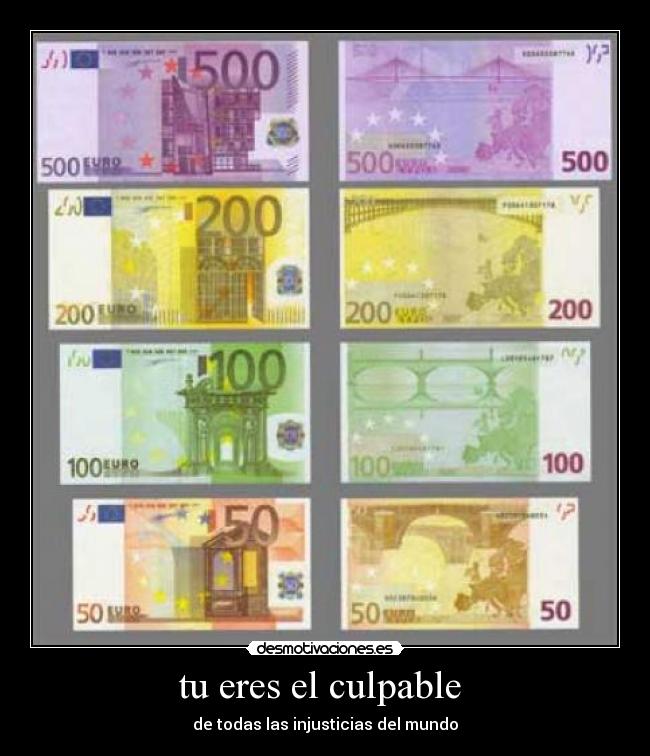 tu eres el culpable -