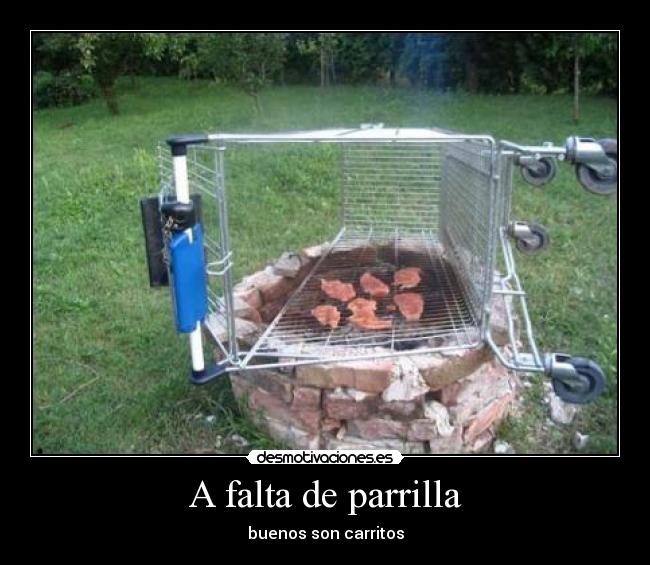 A falta de parrilla - 