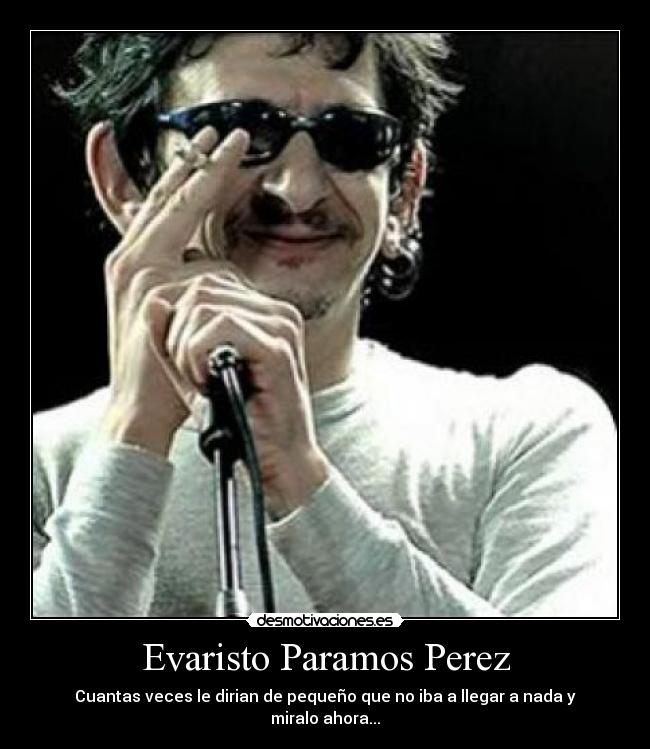 Evaristo Paramos Perez -