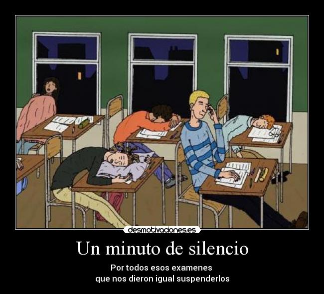 Un minuto de silencio -