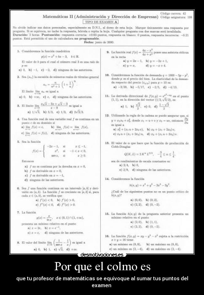 Por que el colmo es - 